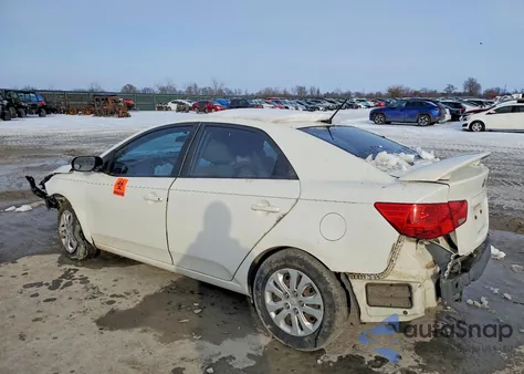 2010 Kia Forte Ex z USA, uszkodzony, nr VIN KNAFU4A24A5048396